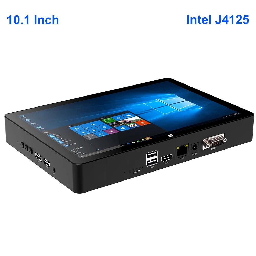 2024  º PC POE ڽ,   10, 10.1 ġ ġ ũ,  J4125, 16GB RAM, 1TB RJ45, 4G LTE SIM RS232
